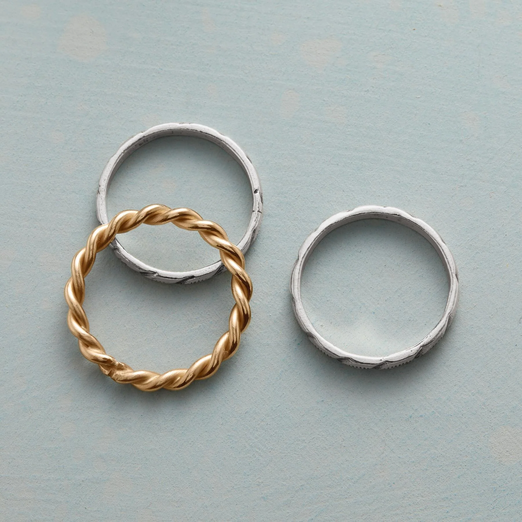 Dunes And Sun Ring Trio S/3