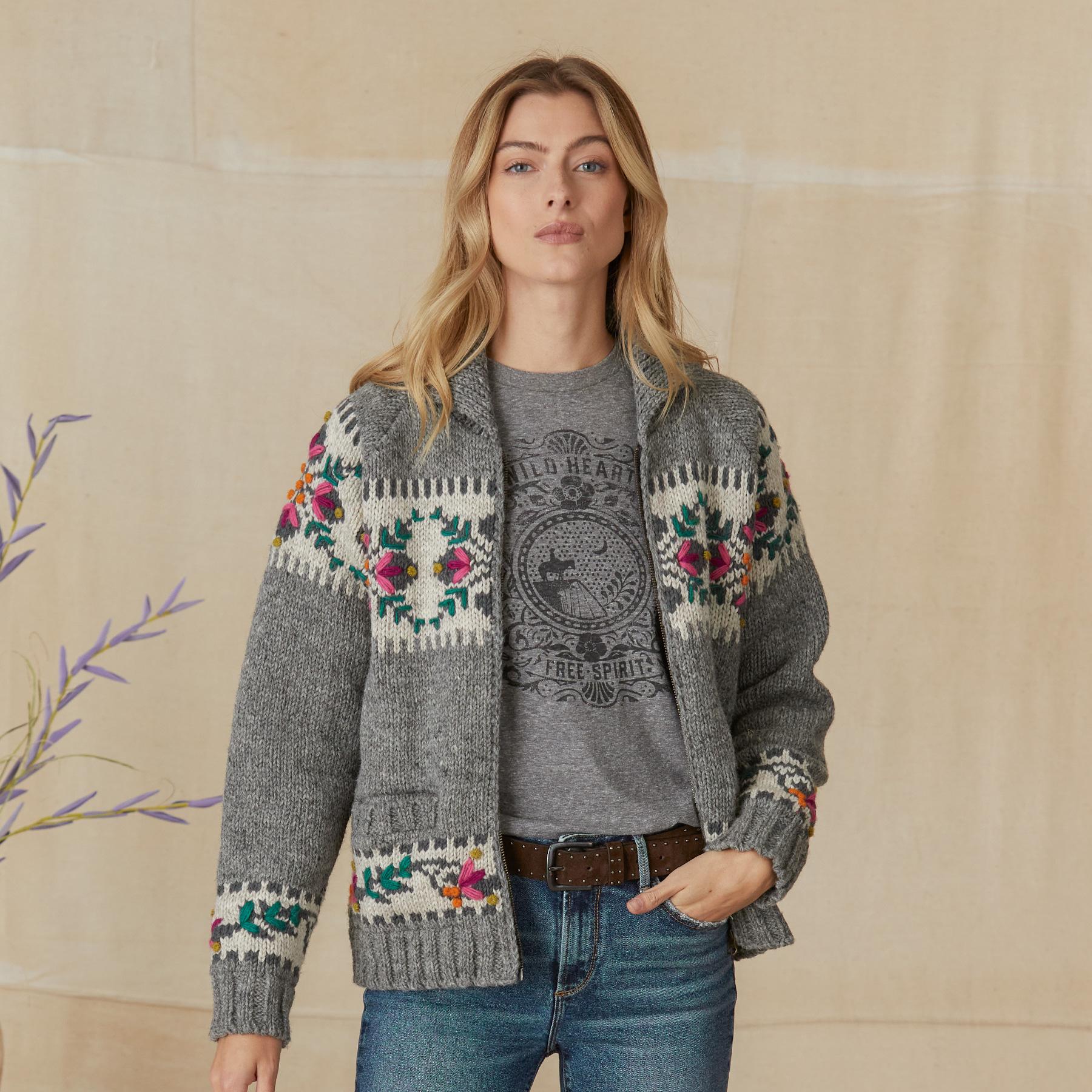 Flower Trail Cardigan