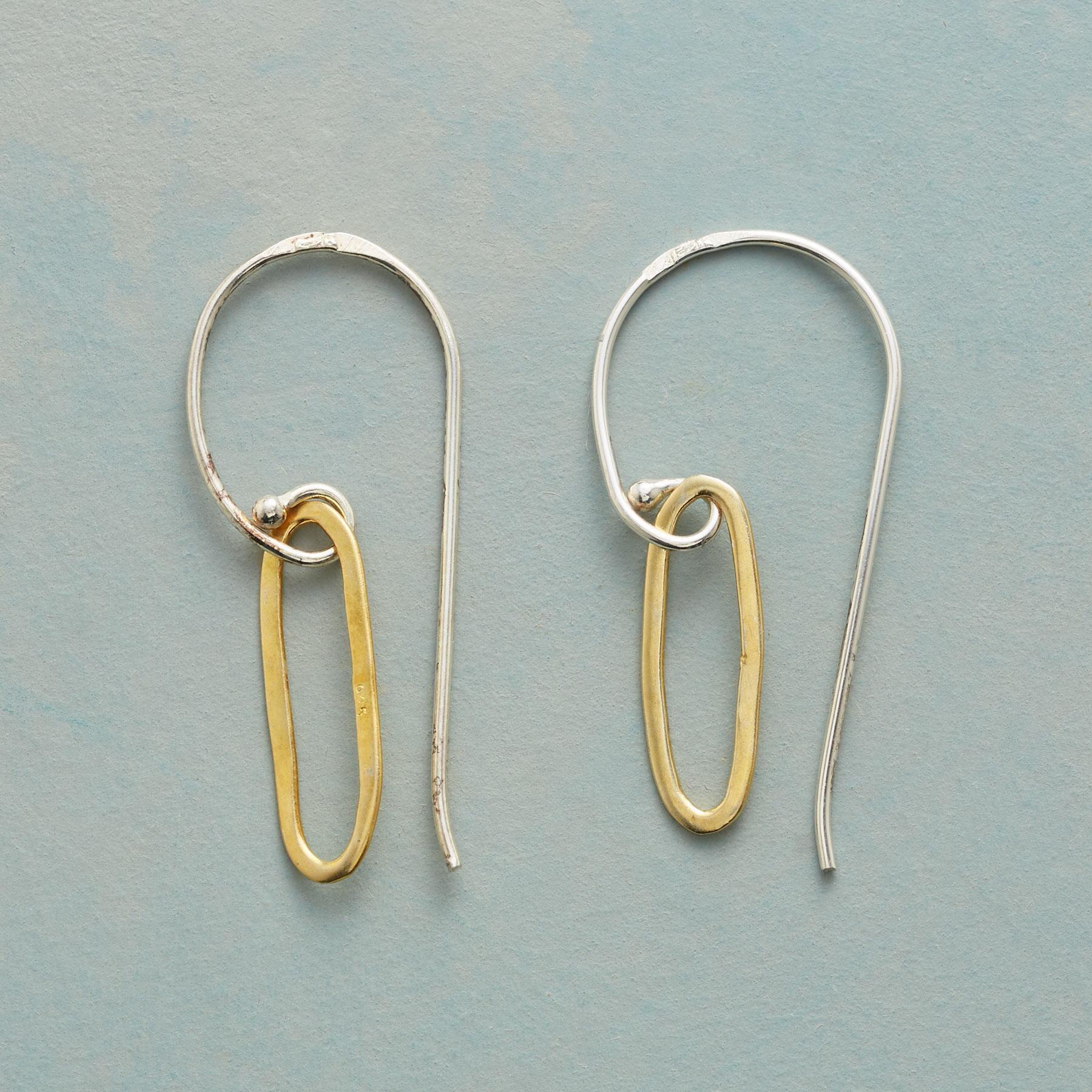 Cursive Earrings
