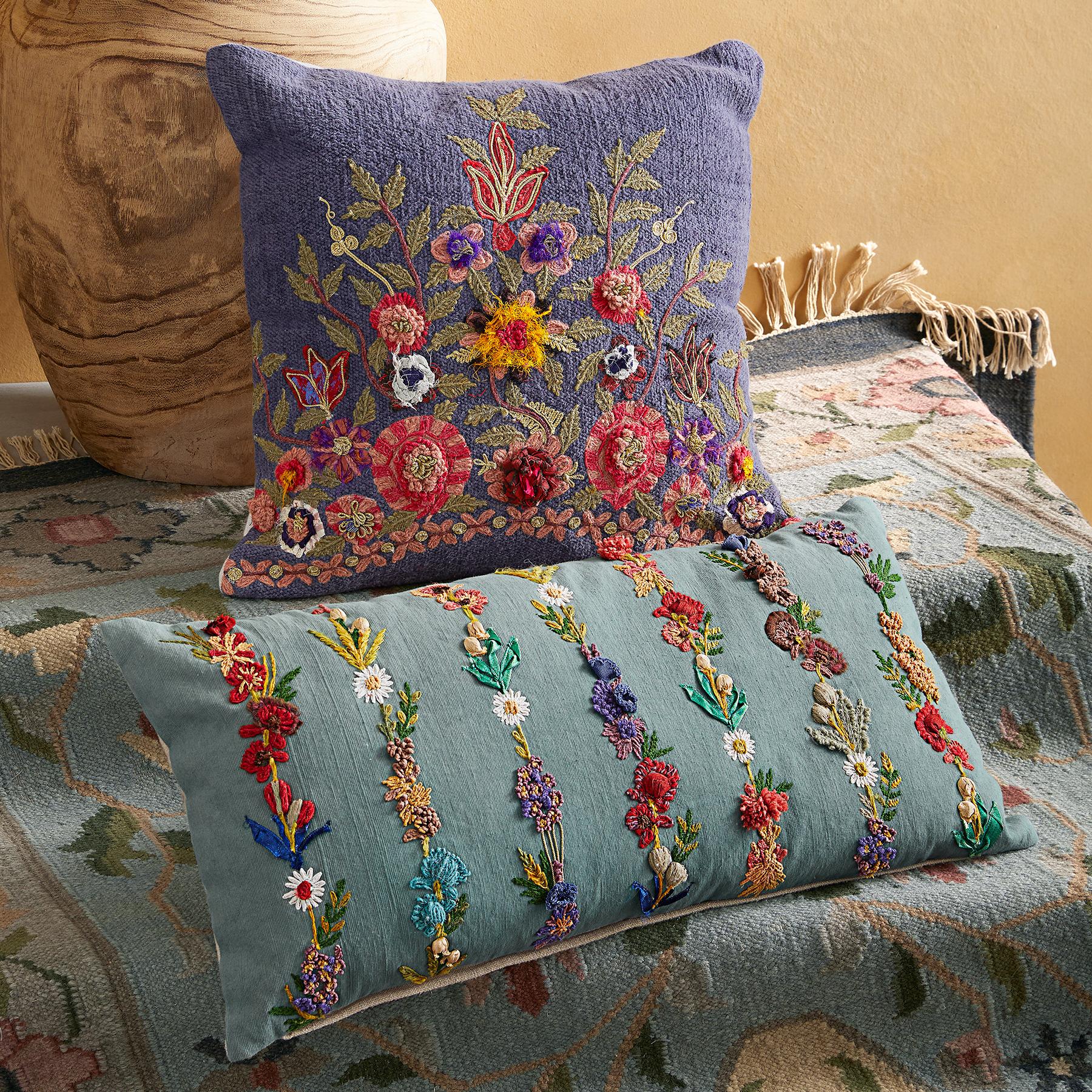 Greta Inspired Bloom Pillow