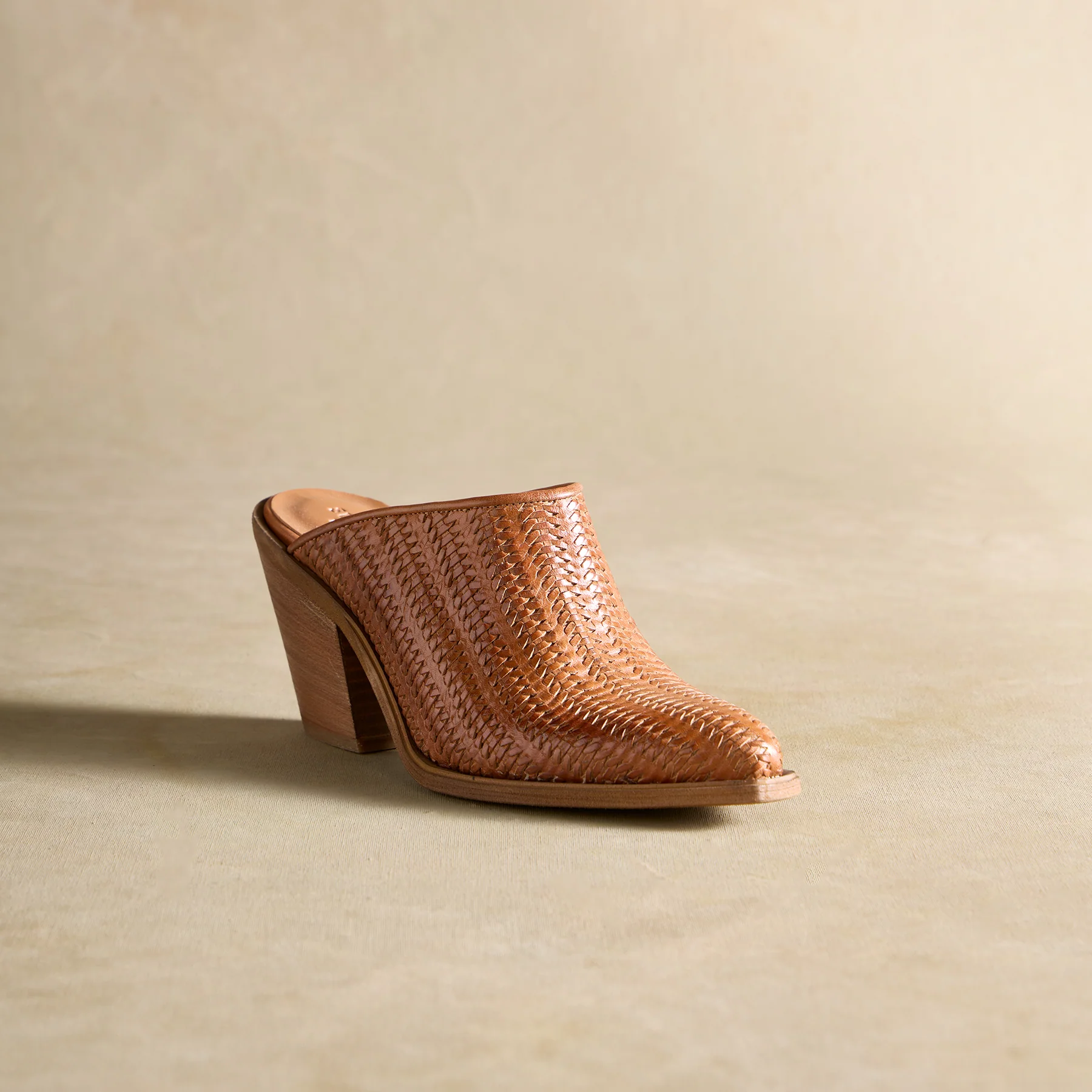 Woven Furrows Mules