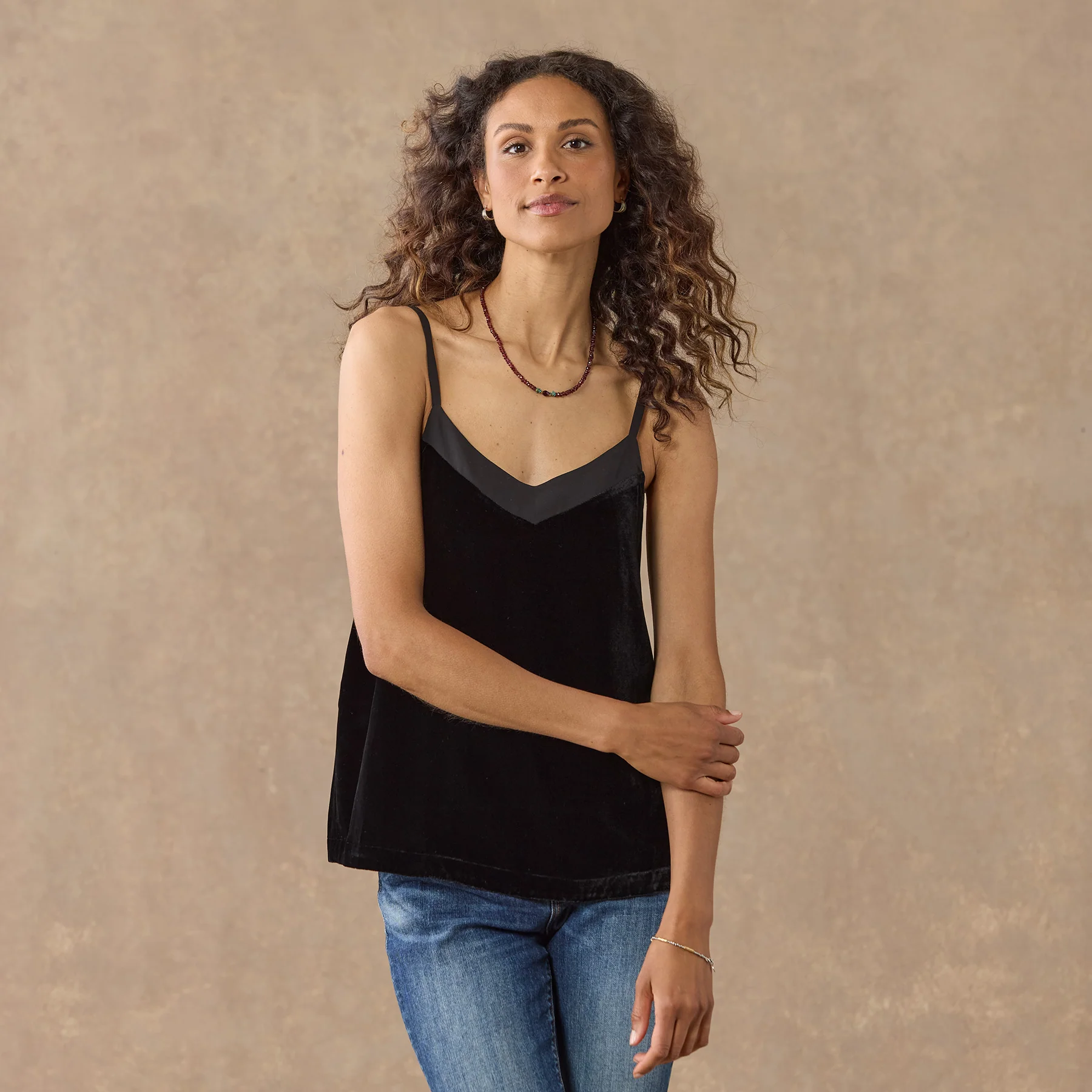 Jessica Velvet Camisole