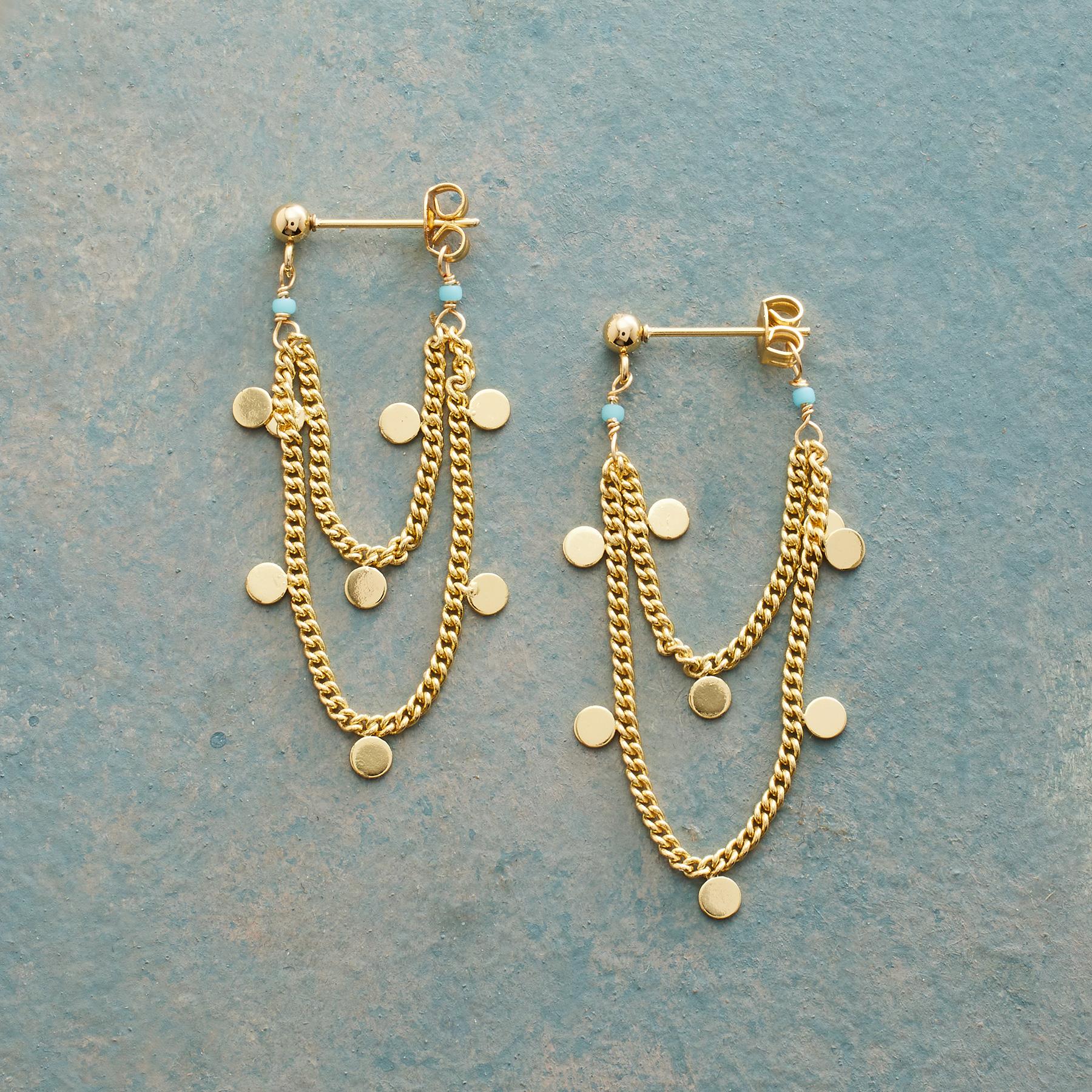 Confetti Loop Around Earrings