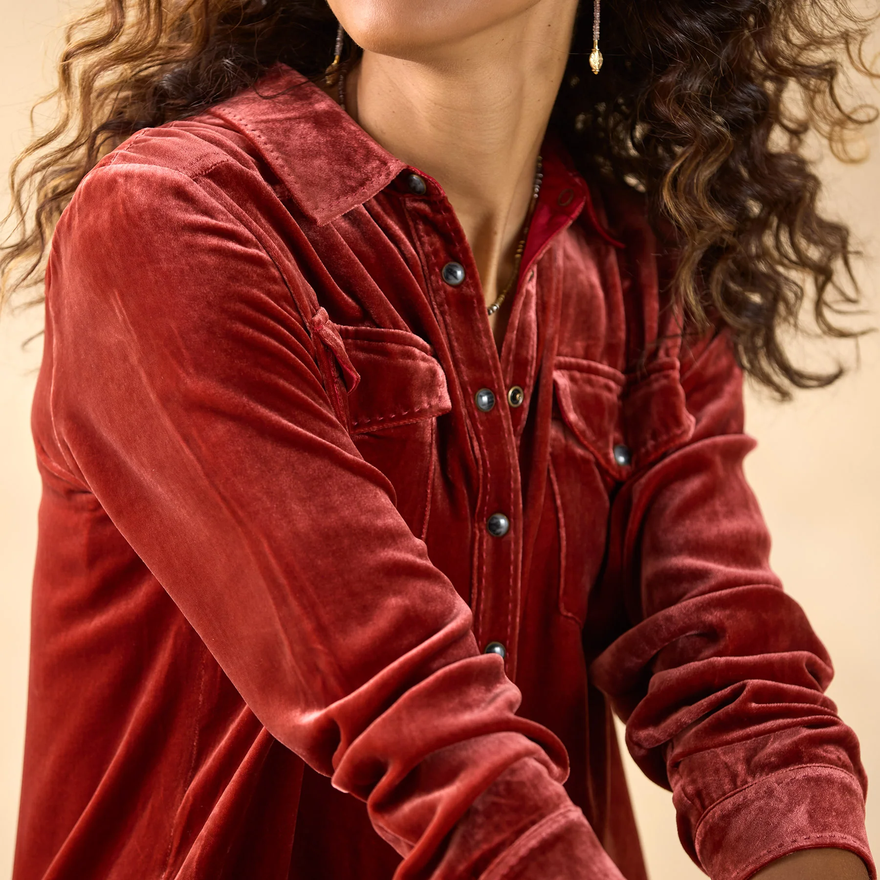 Rocio Velvet Dress, Petite