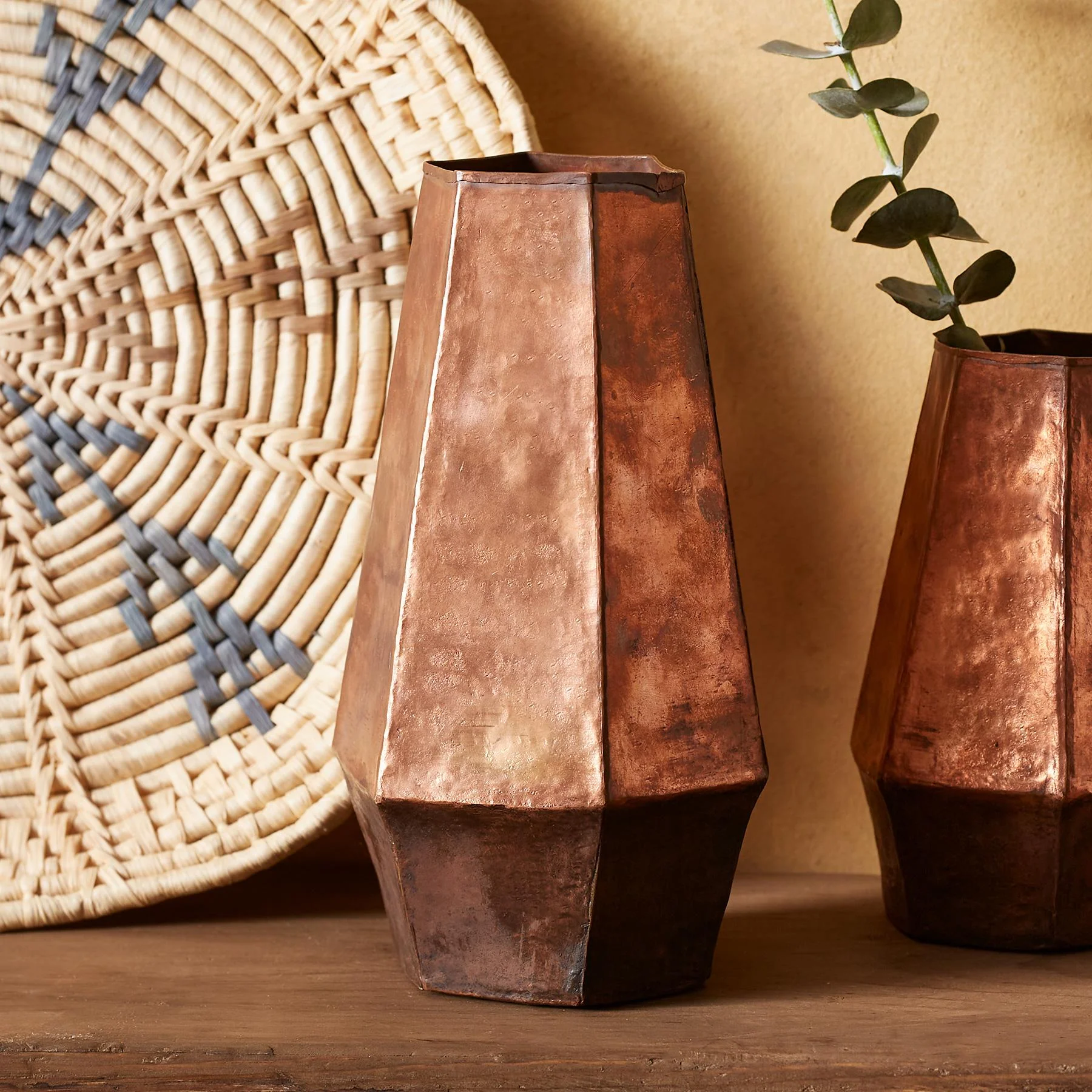 Copper Tale Vases