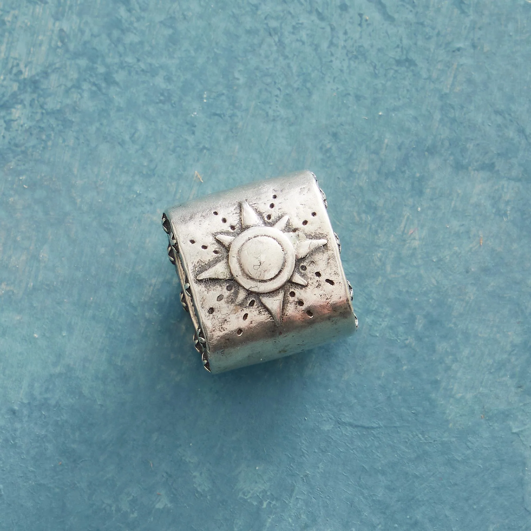 Diamond Heart Bead Charm