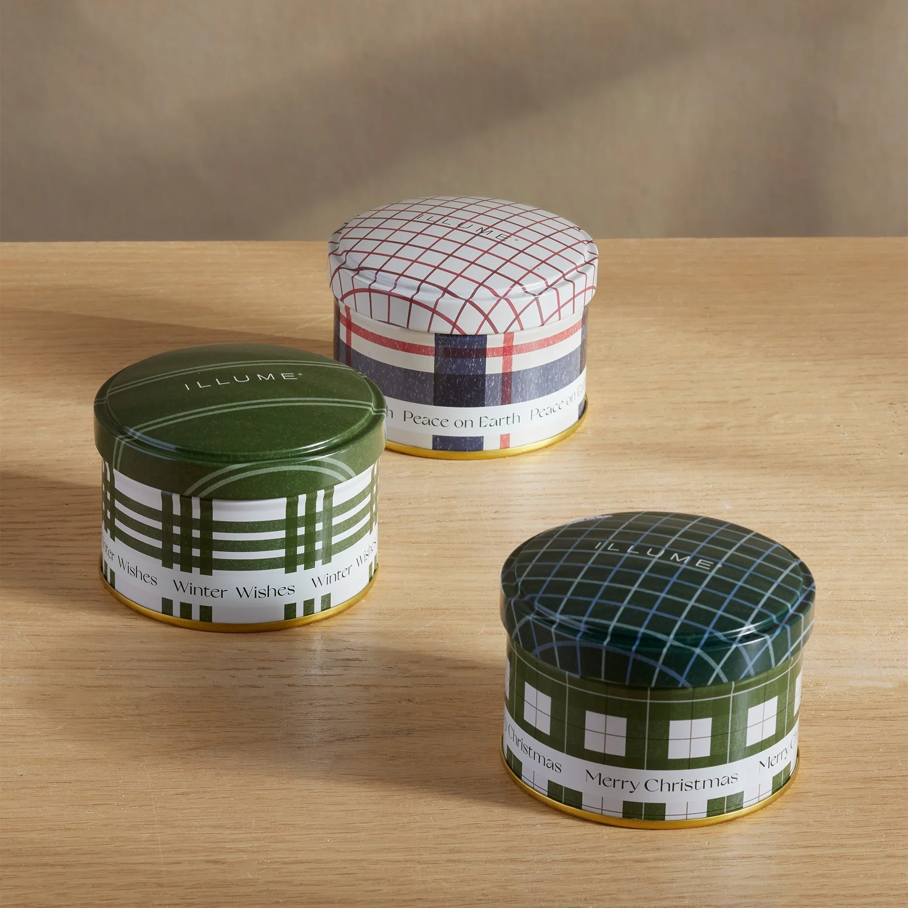 Yuletide Candle Trio