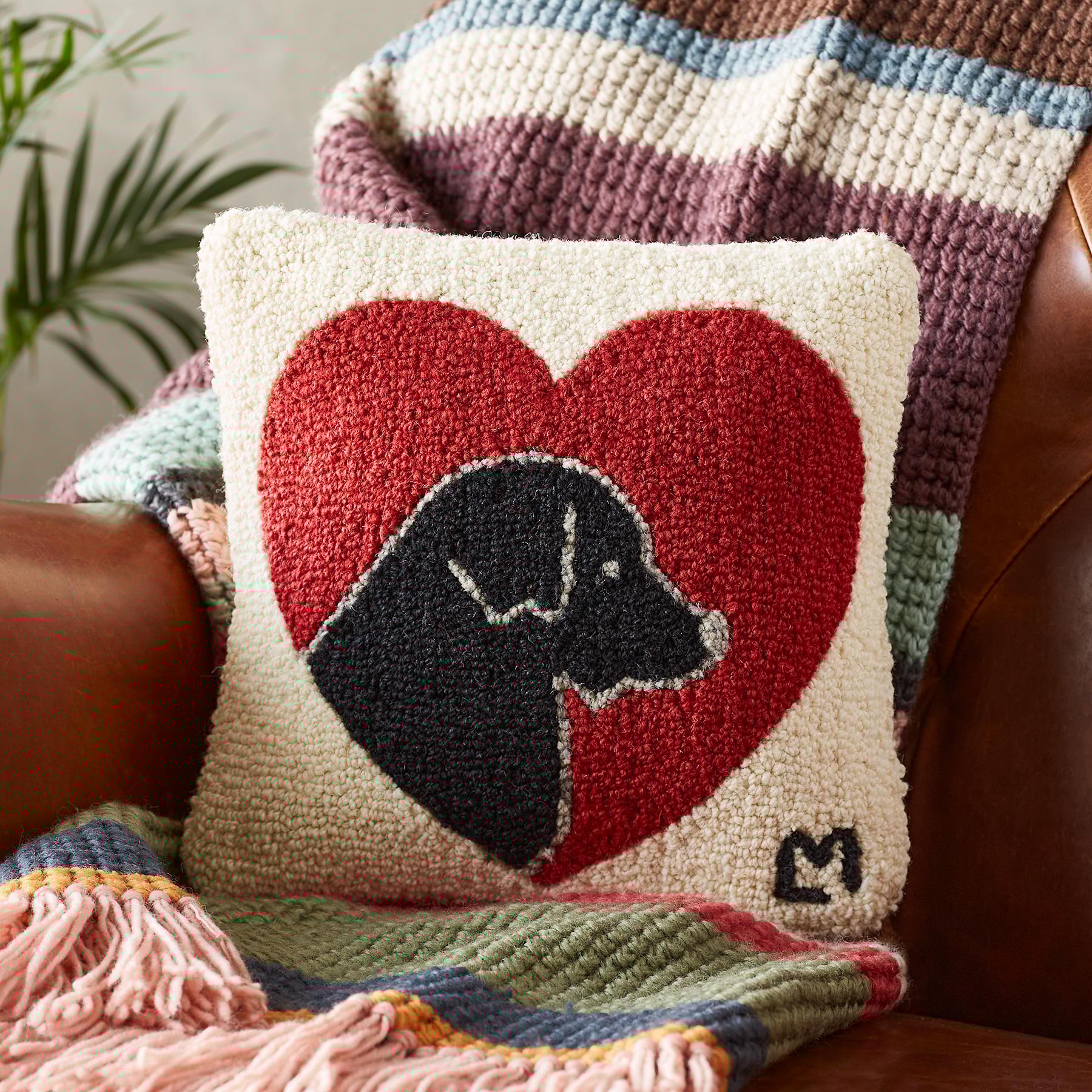 My Heart Is Full Lab Pillow