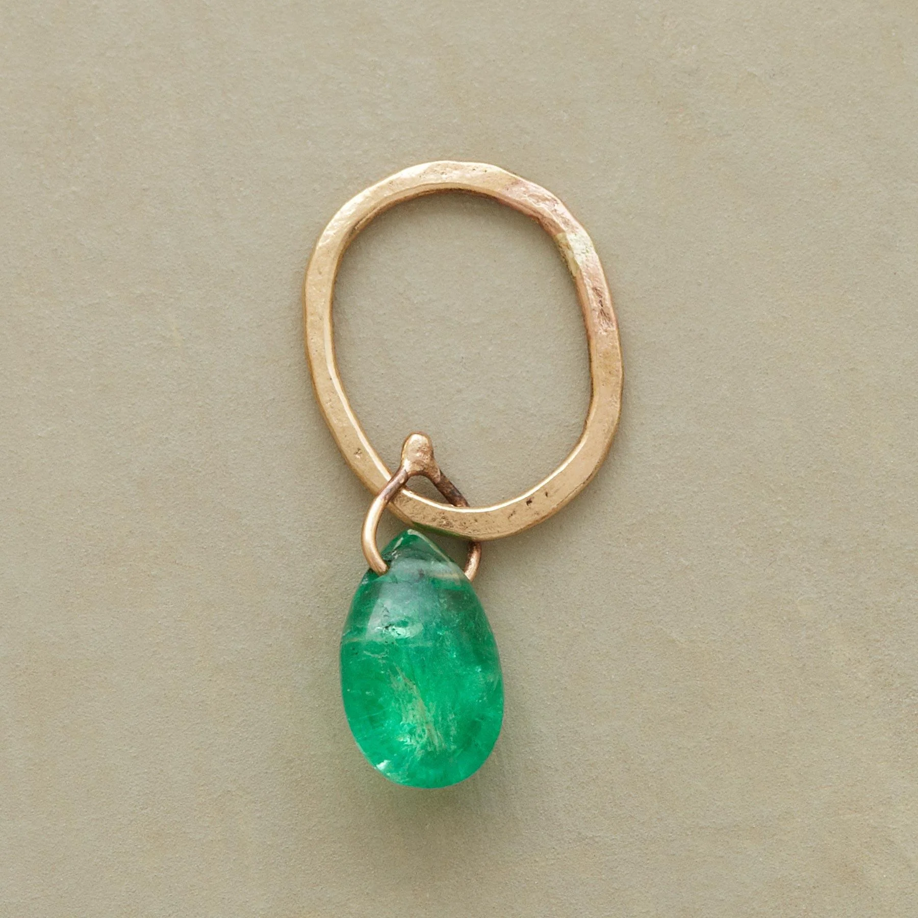 Faceted Birthstone Charms, Gold