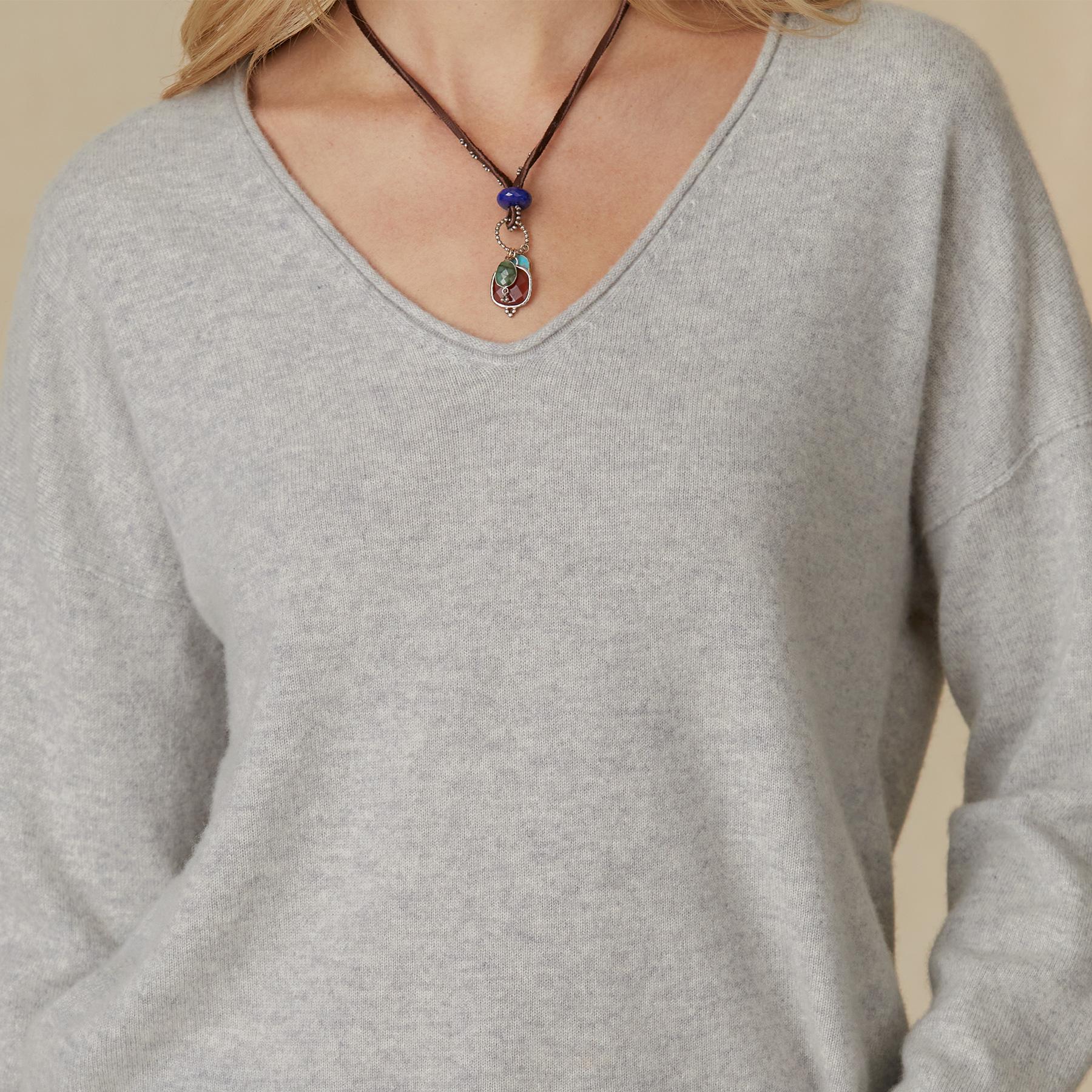 Amina Cashmere Sweater, Petite