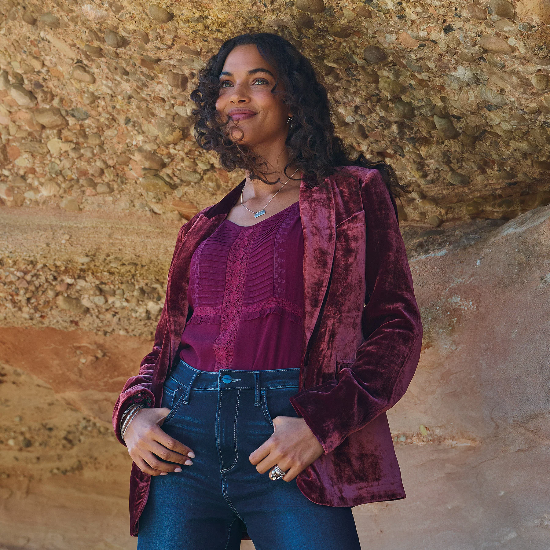 Ravell Velvet Blazer