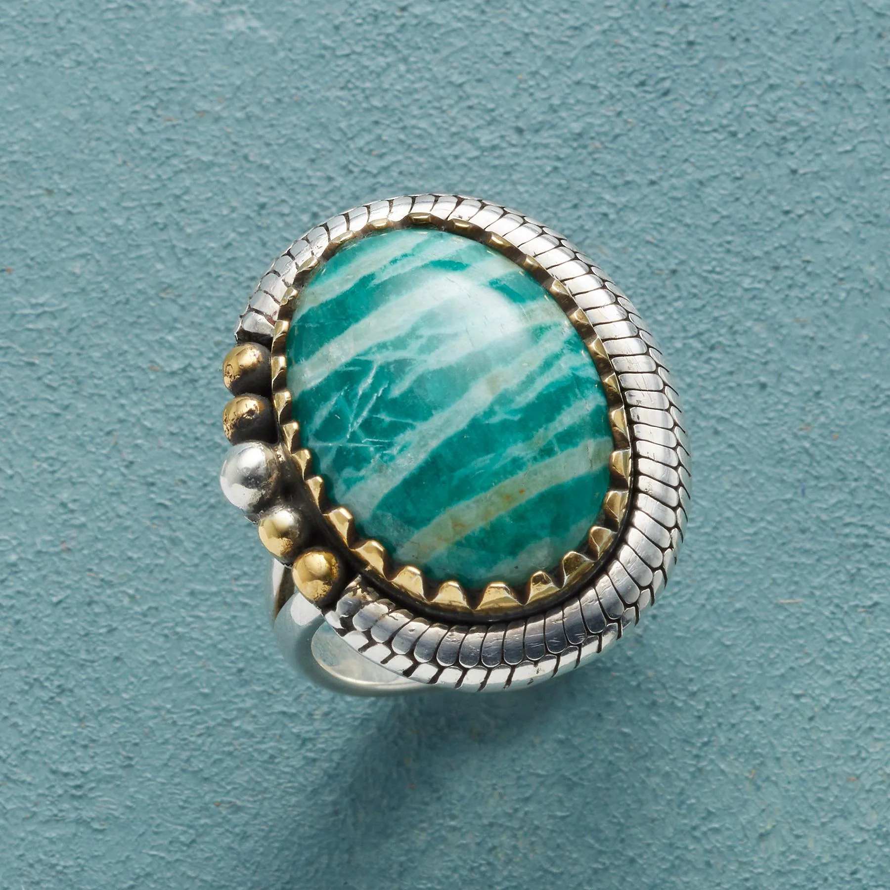 Grand Amazonite Ring