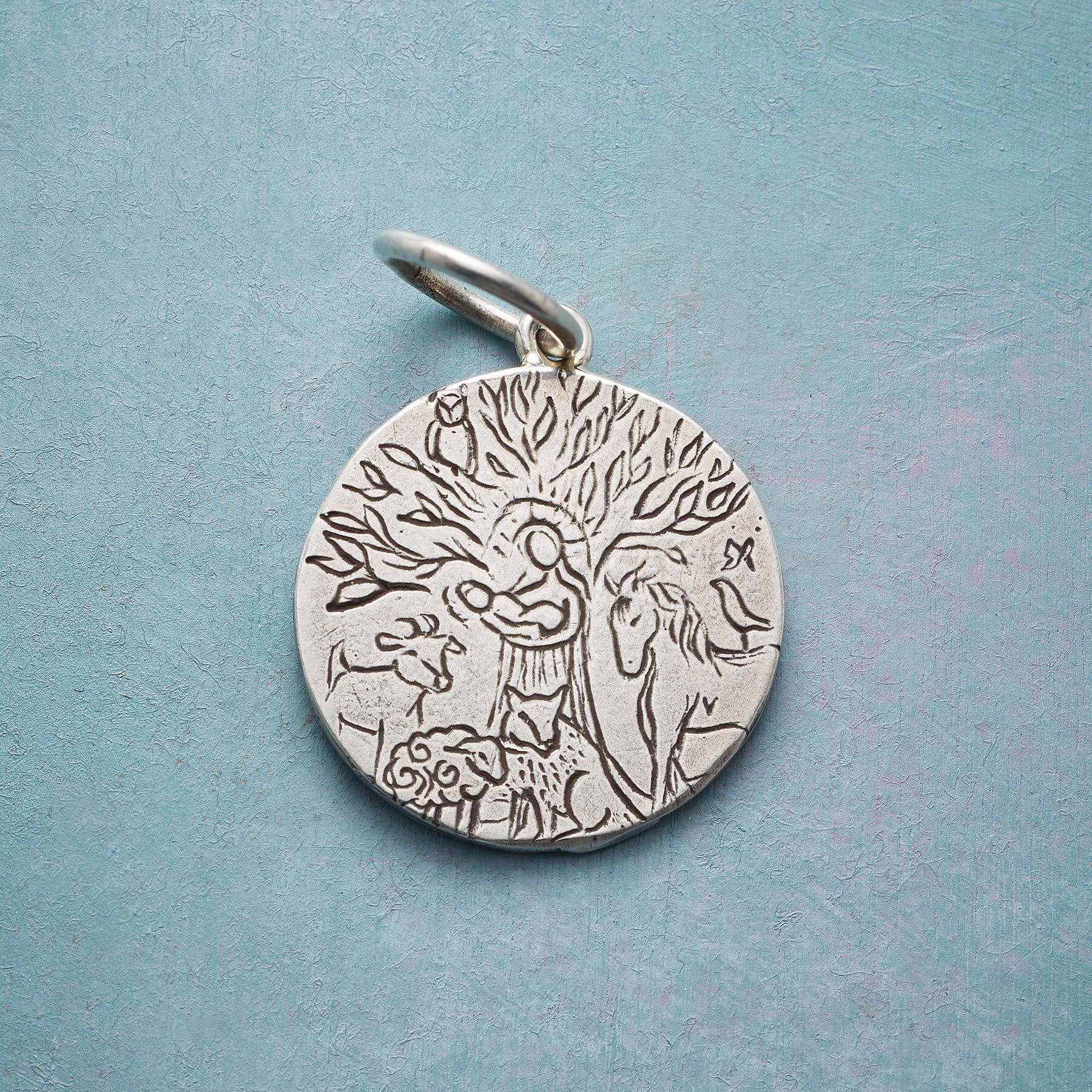 Silver Lifegiving Tree Charm