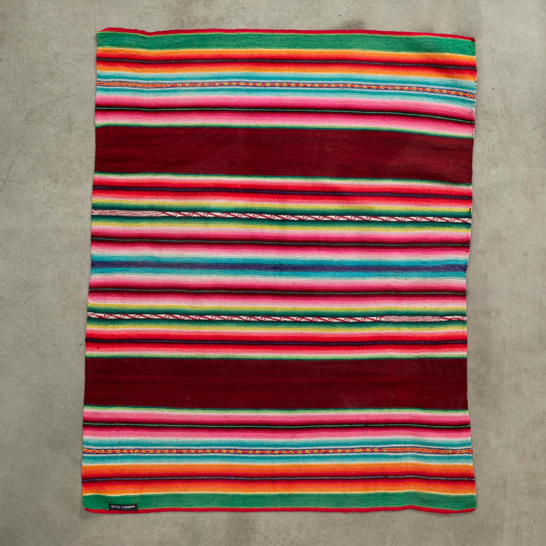 Alejandra One-Of-A-Kind Bolivian Throw
