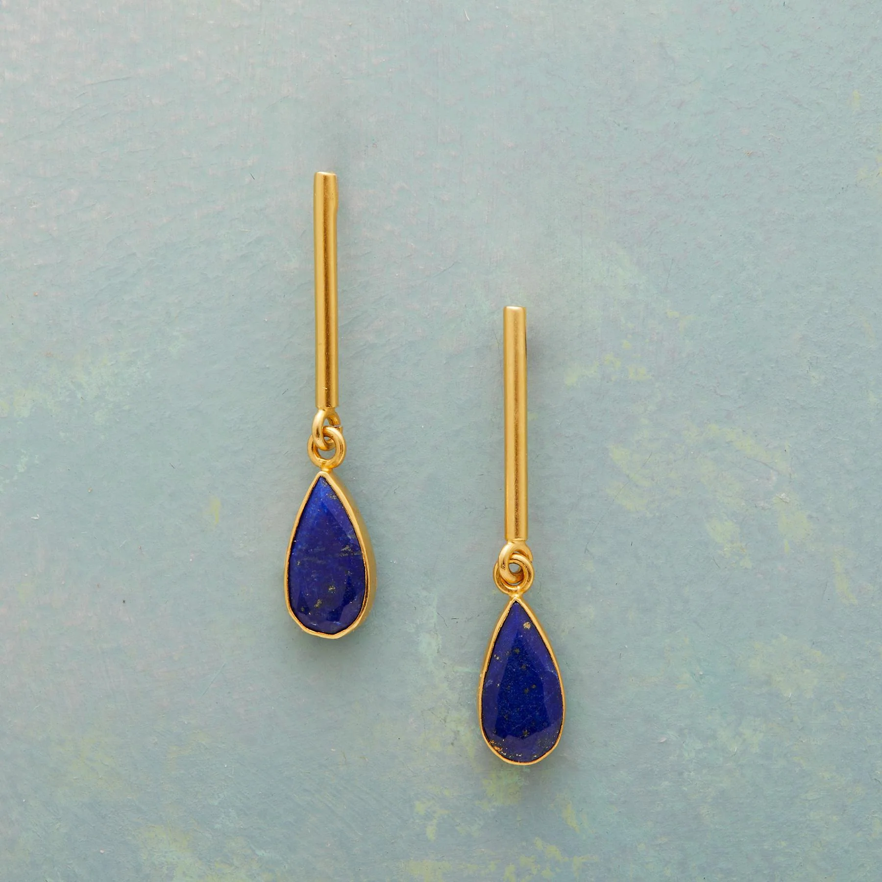 Lapis Teardrops Earrings