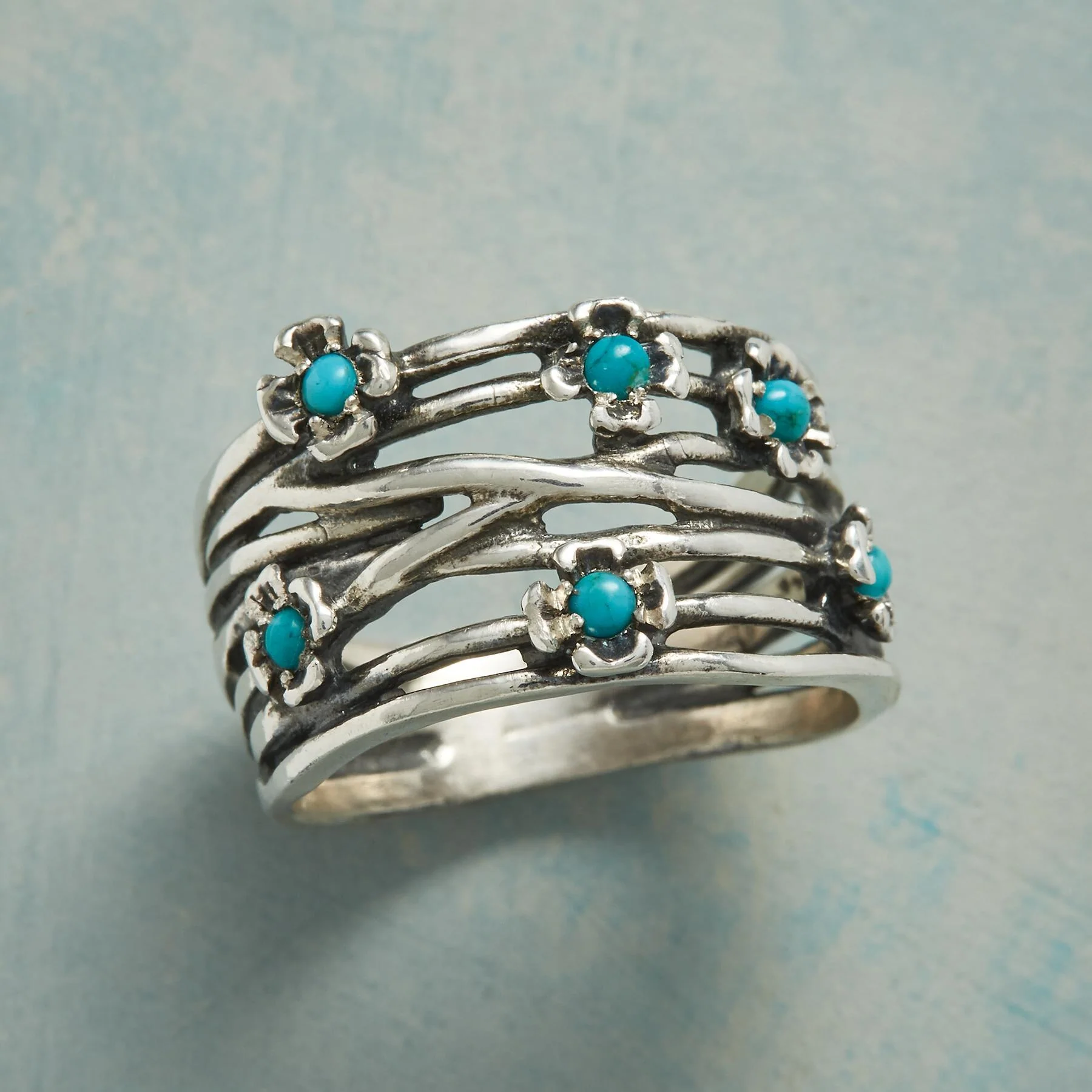 Turquoise Dunes Ring