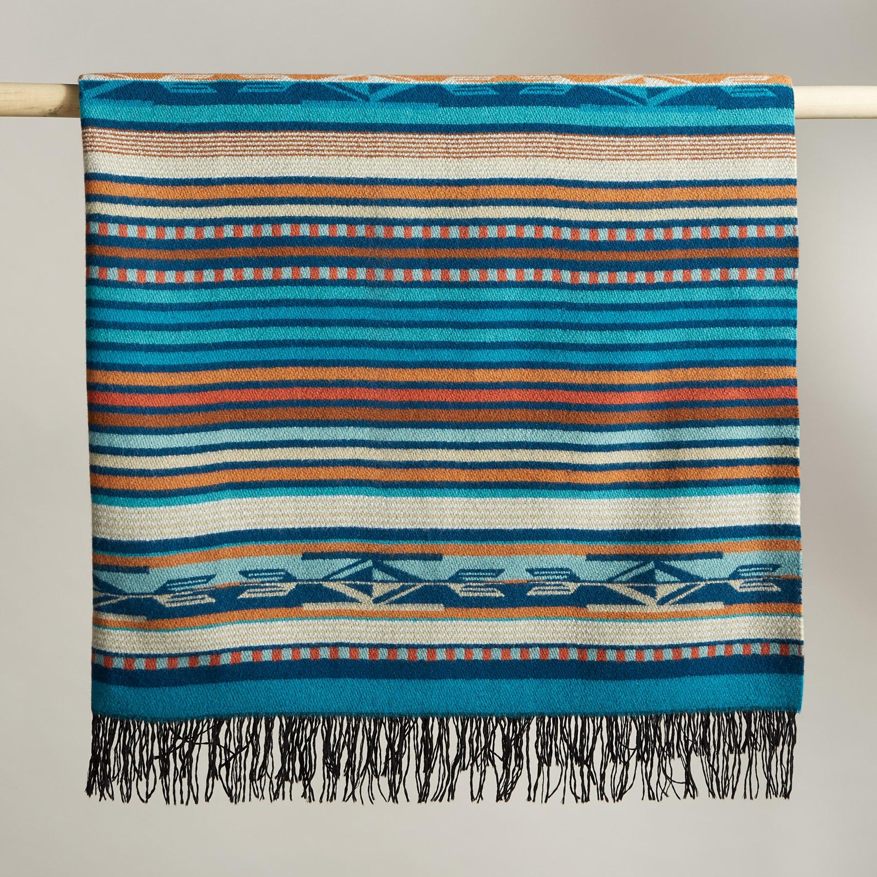 Chimayo Turquoise Throw