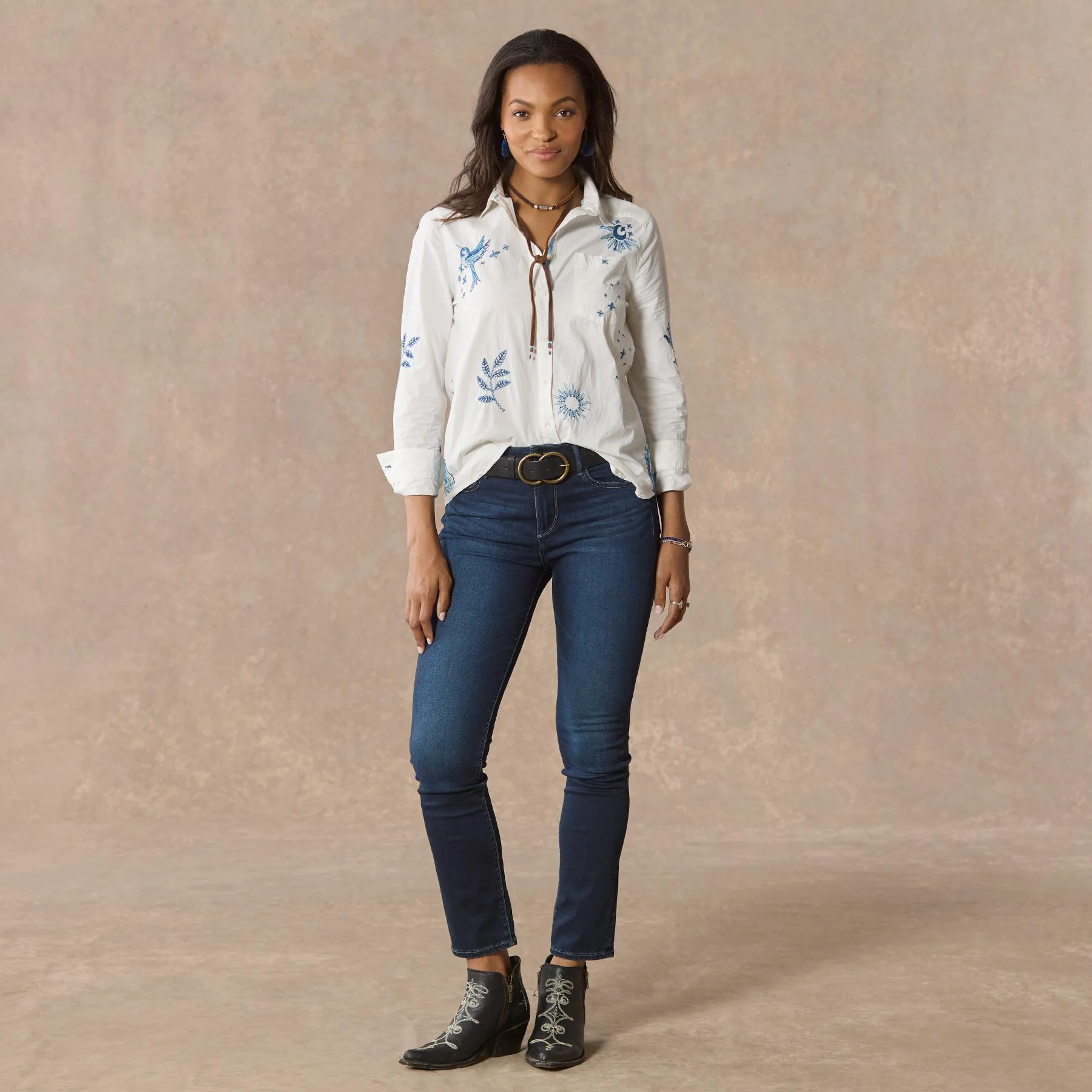 Karina Embroidered Shirt