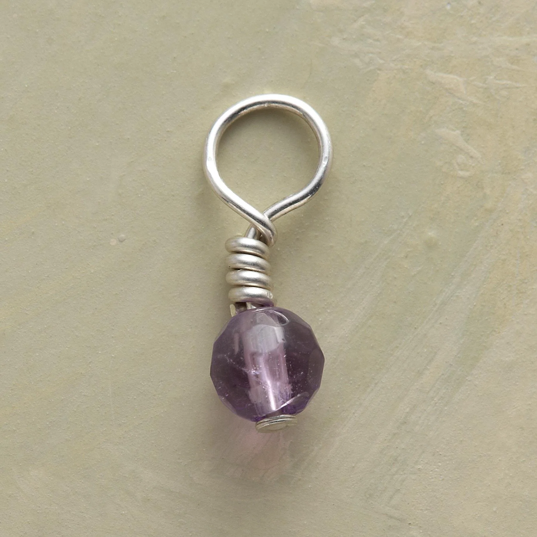 Silver Birthstone Charms