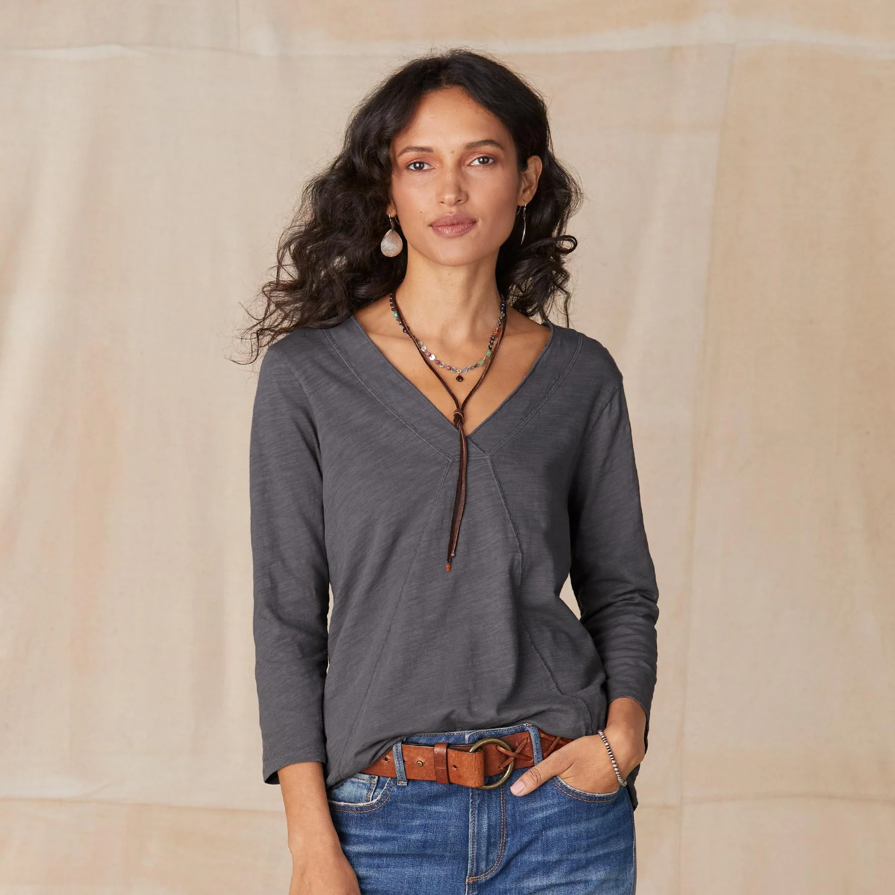 Everyday Essential Tee 3/4 Sleeve