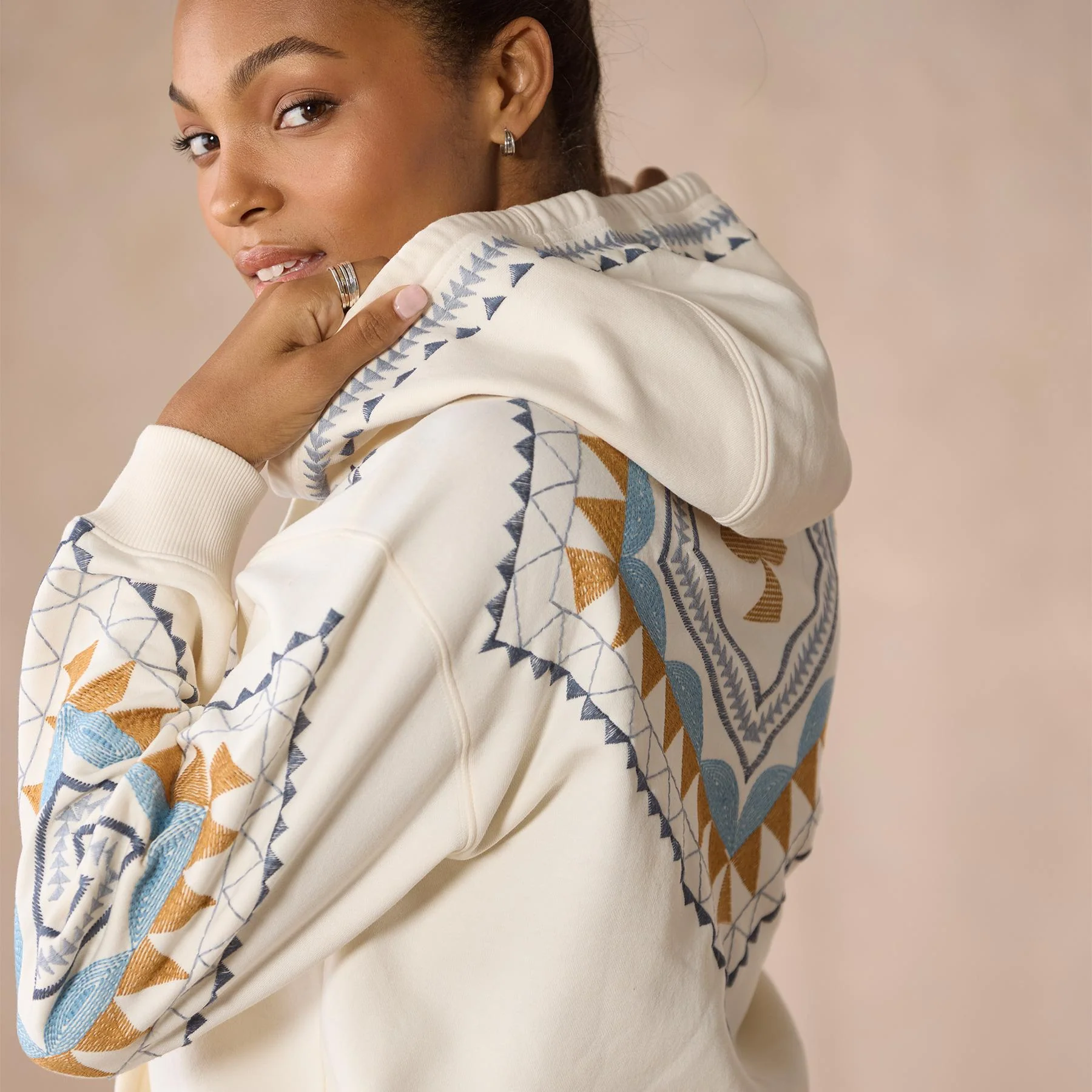 Esker Zip Hoodie, Petite