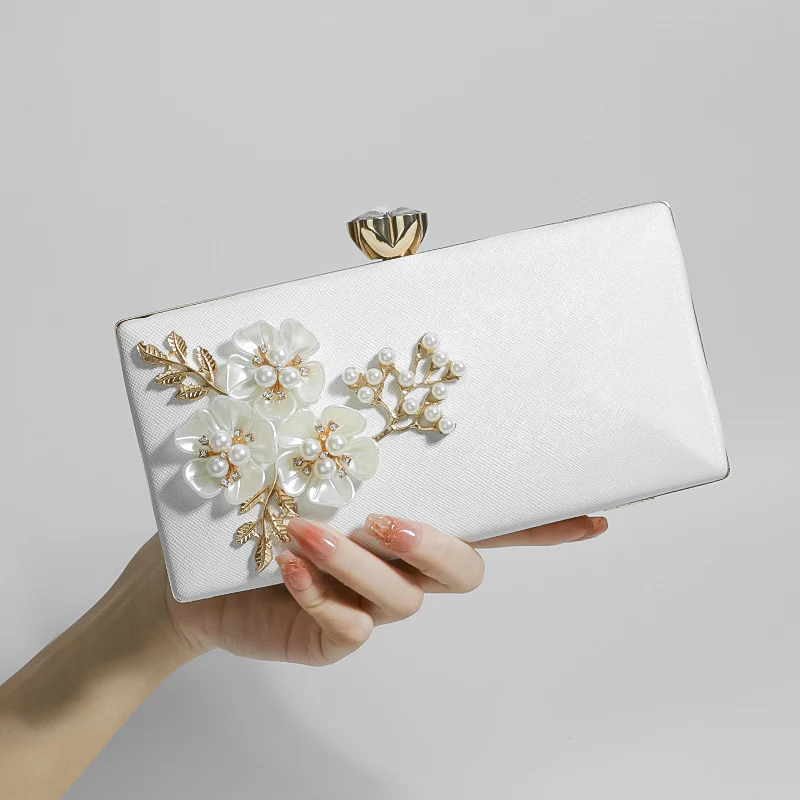 Pearl Fashion Clutch Bags - QUGEX