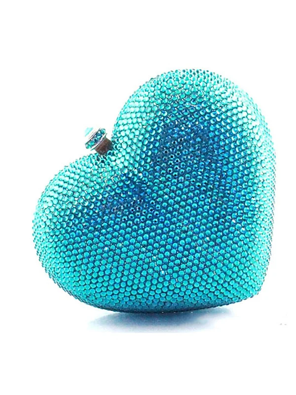 Alloy Glitter Sequin Clutches Bags With Geometric - QUGEX