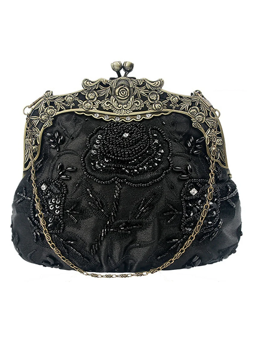 Women's Embroidered Clutches & Evening Bags - QUGEX