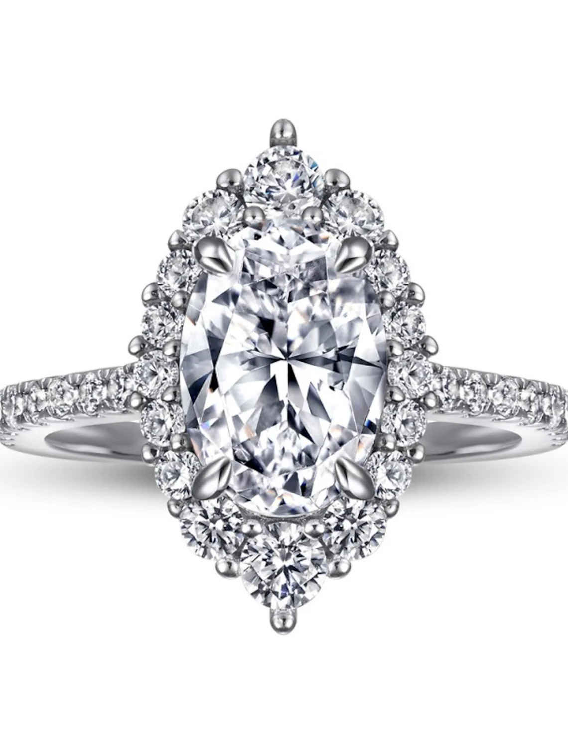 Wedding Ring Wedding Vintage Style Silver S925 Sterling Silver Precious Vintage French - QUGEX