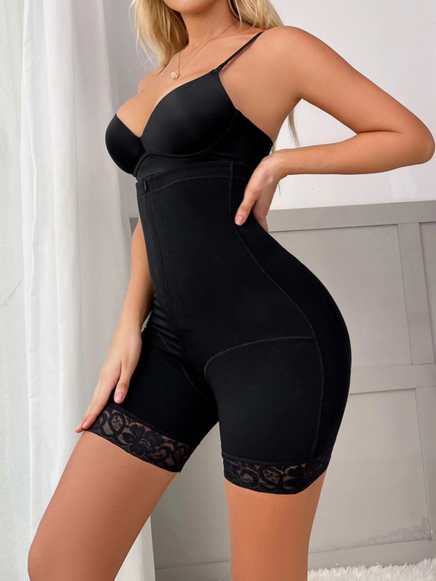Corset Sexy Solid Colored High Waisted Sport Shapewear - QUGEX