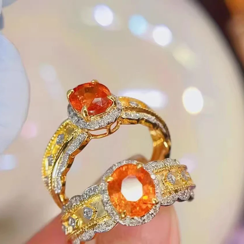 Fashionable Versatile Luxury Simple Diamond Wedding Ring - QUGEX