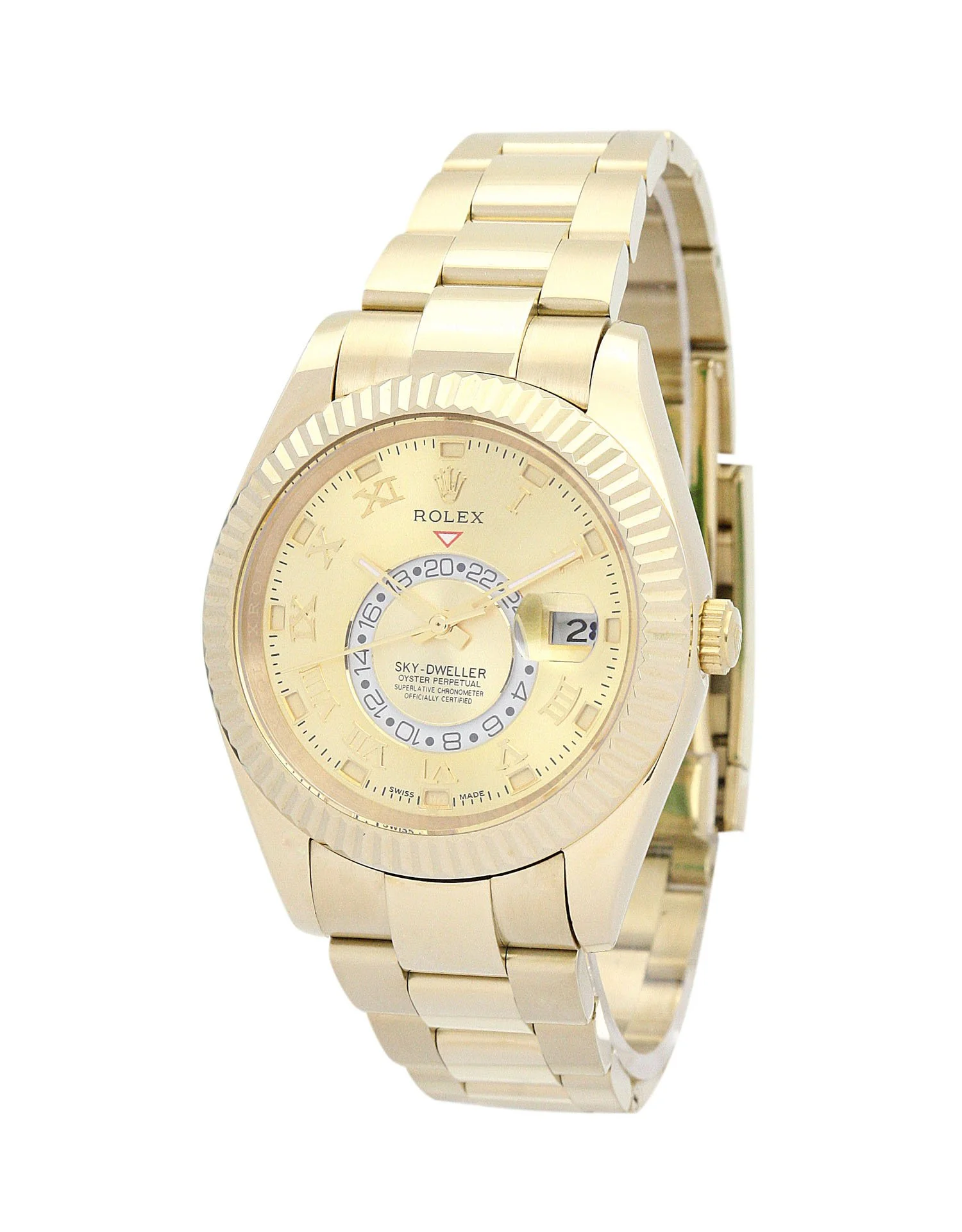 Rolex Sky-Dweller 42mm Champagne Dial 326938