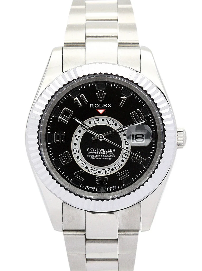 Rolex Sky-Dweller 42mm Black Dial 326938