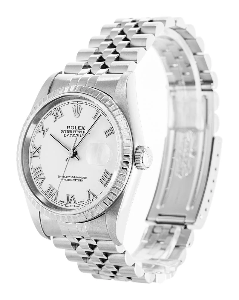 Rolex Datejust 36mm White Dial 16220-2