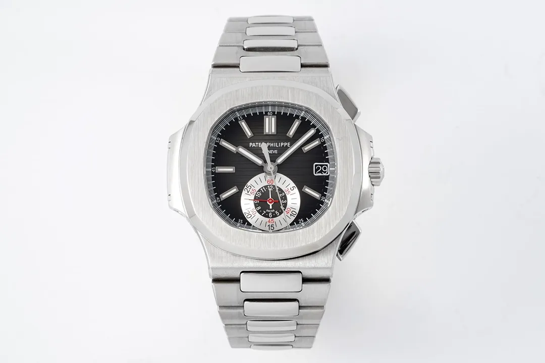 Patek Philippe 5980 Silver Black Watch