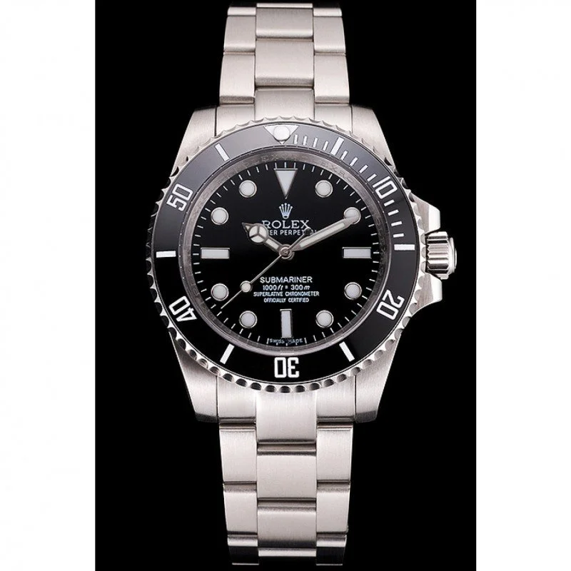 Superclone Rolex Submariner 40mm Black Dial 114060