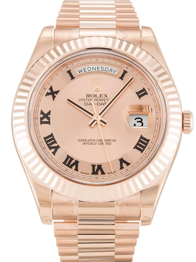 Rolex Day-Date II 40mm Rose Dial 218235