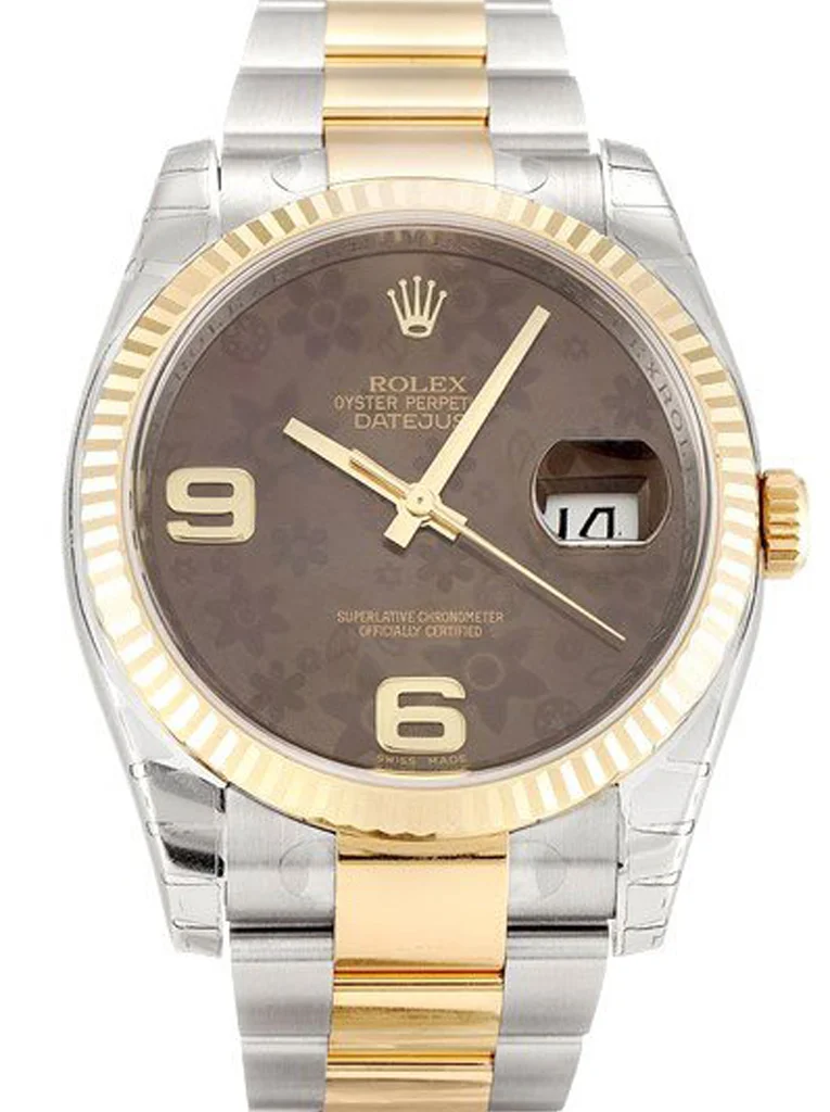Rolex Datejust 36mm Floral Dial 116233