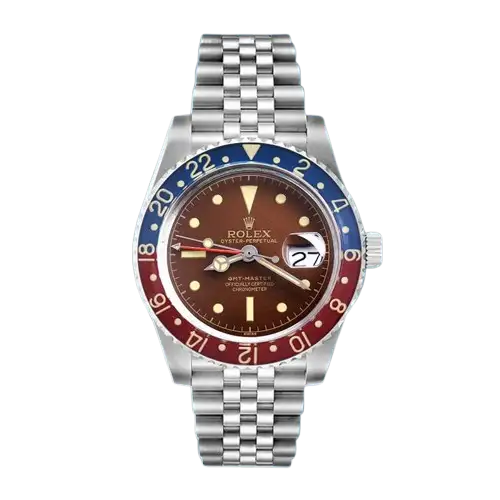 Rolex GMT-Master 40mm Men’s 6542 Silver-tone Automatic Swiss Replica Watch