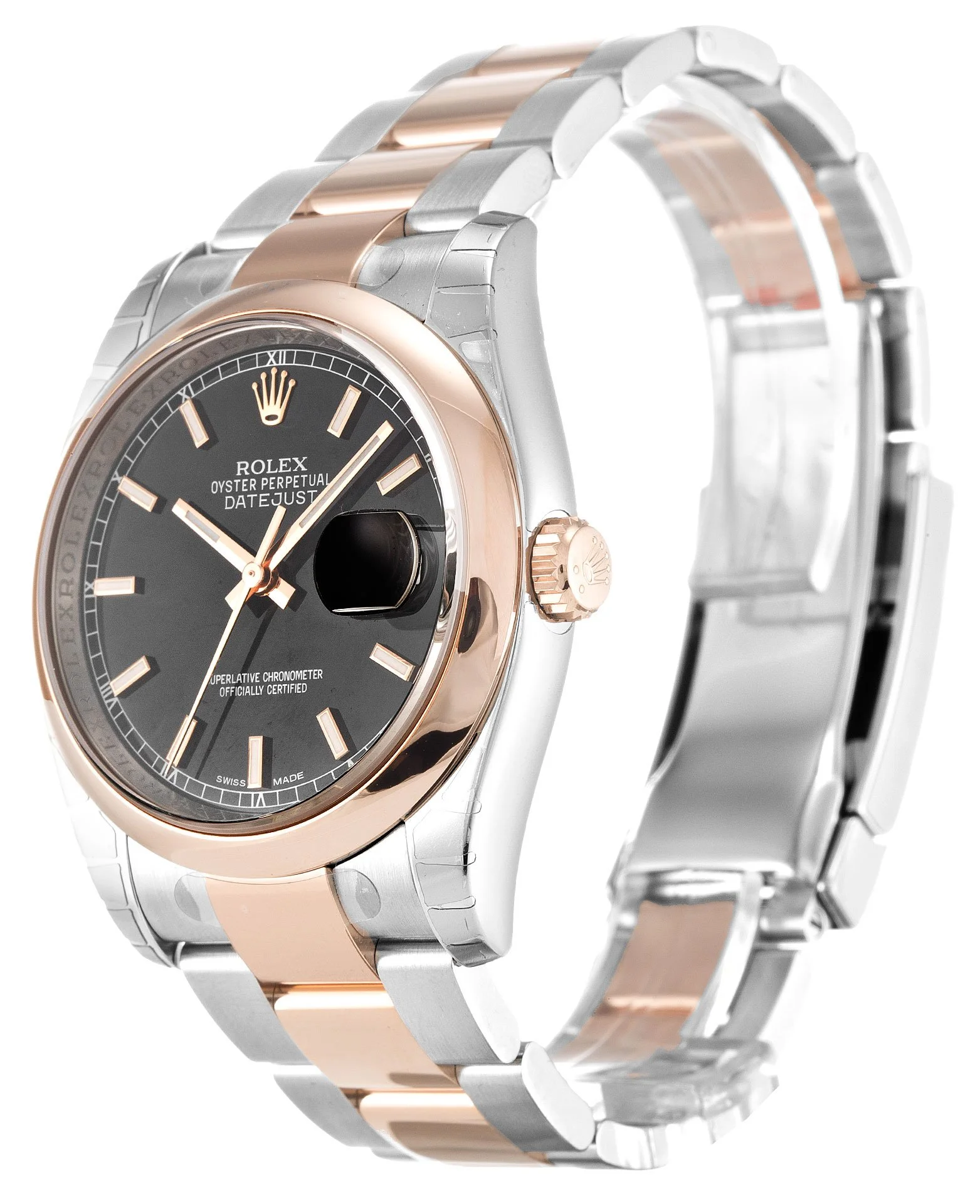 Rolex Datejust 36mm Black Dial 116201