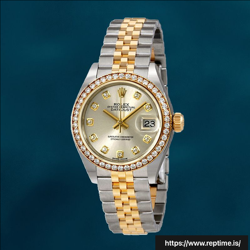 Rolex Datejust 28mm Ladies m279383rbr-0007 Watch Automatic