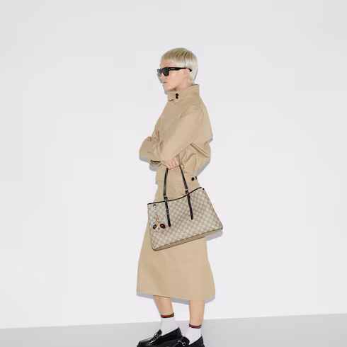 GG Emblem large tote bag ‎815213FAD6L9741