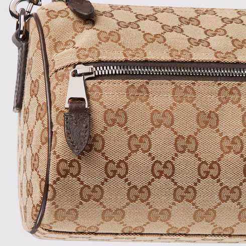 GG canvas small cylinder bag ‎834455FAEPT9753