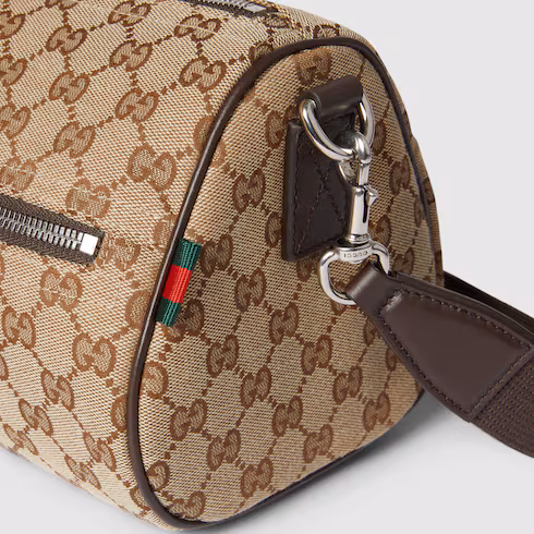 GG canvas small cylinder bag ‎834455FAEPT9753