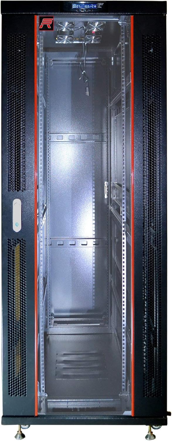 Network Rack Leveler Server Rack - Locking Cabinet - Network Rack - Av Cabinet - 42 U - Rack ...