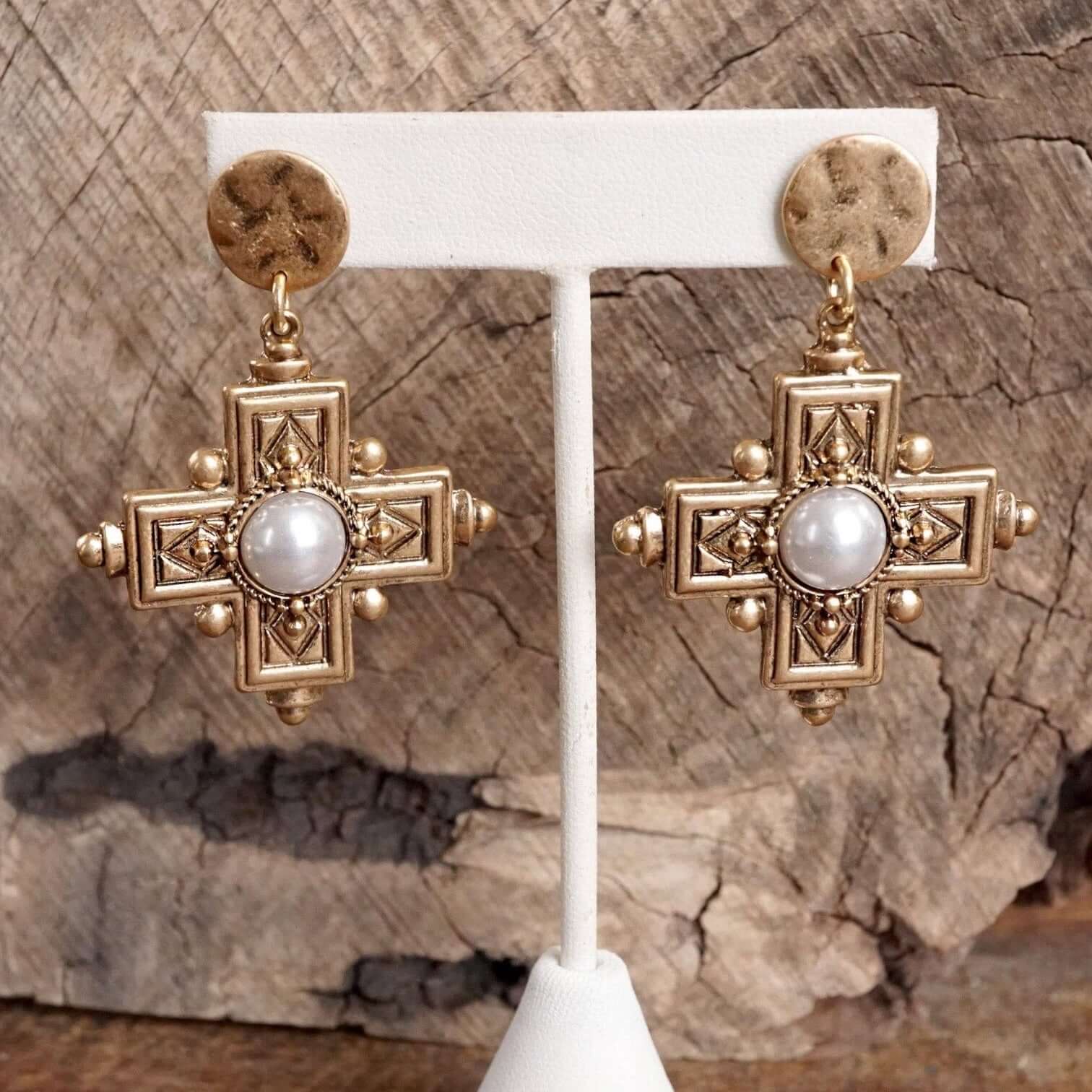 Gypsy Faith Drop Earrings