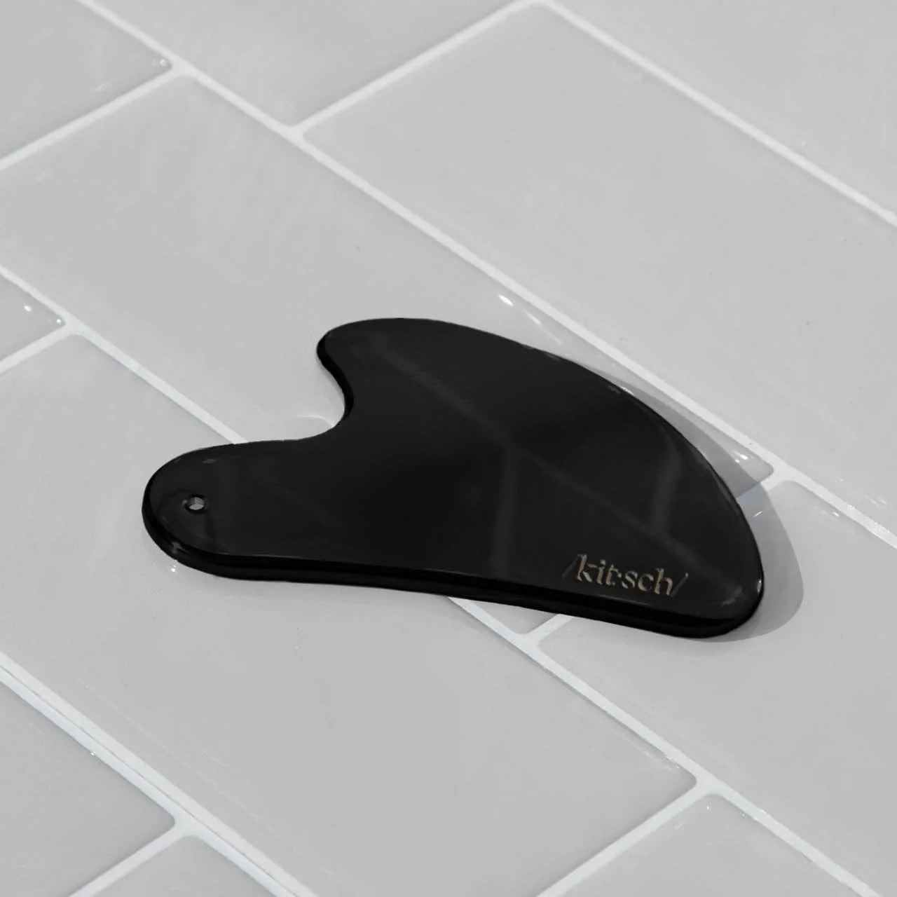 Kitsch Stainless Steel Gua Sha - Matte Black