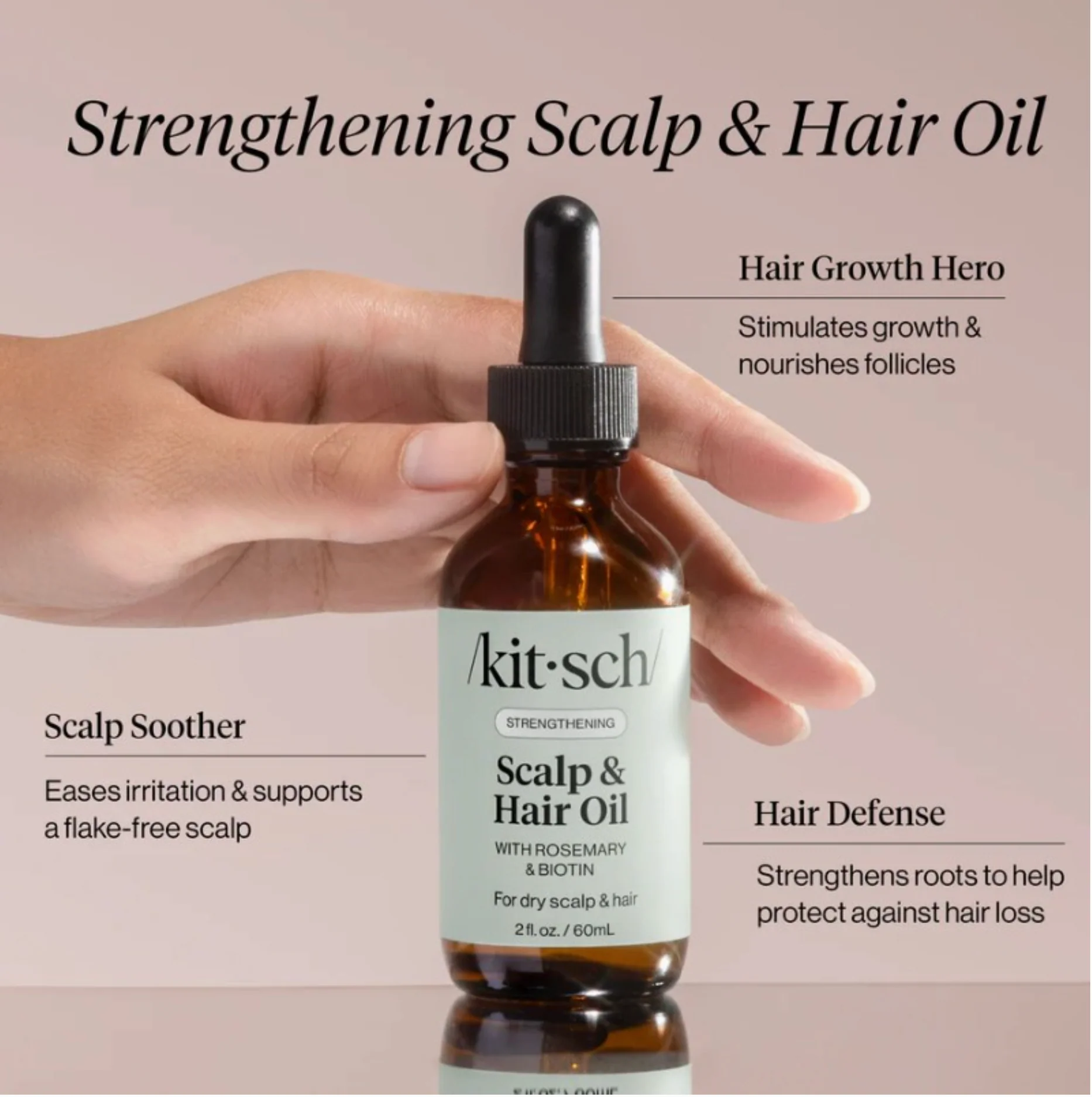 Kitsch Strengthening Hair & Scalp Oil