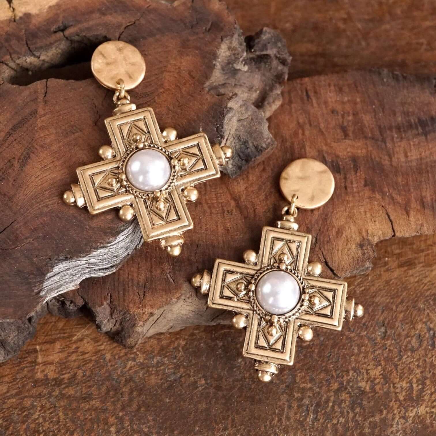 Gypsy Faith Drop Earrings