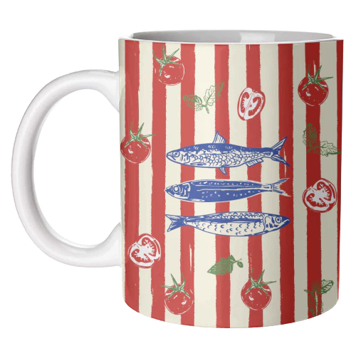 Sardines and Tomato Mug